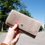Кошелек женский TERGAN 5787 Кожаный NUDE FLOATER Пудра