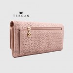 Кошелек женский TERGAN 5787 Кожаный NUDE FLOATER Пудра