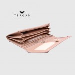 Кошелек женский TERGAN 5787 Кожаный NUDE FLOATER Пудра