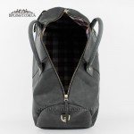 Сумка Дорожная Кожаная TONY BELLUCCI T-5146  01 BLACK Crazy Черный 