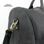 Сумка Дорожная Кожаная TONY BELLUCCI T-5146  01 BLACK Crazy Черный 