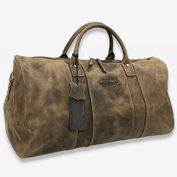 Сумка дорожная кожаная TONY BELLUCCI T-5146-C06 CAMEL