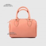 Сумка Бочонок Женская Кожаная BELLINI BP005 Trunk  ROSE smooth Красный/Розовый