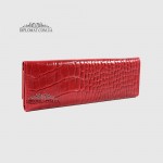 Ключницы кожаные CANPELLINI 143 ANT Большая На карабинах для 6 ключей 142 RED CROCO LAK Красный  Красный