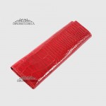 Ключницы кожаные CANPELLINI 143 ANT Большая На карабинах для 6 ключей 142 RED CROCO LAK Красный  Красный