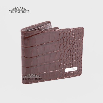 Портмоне мужское KARYA 0947 57 Brown Croco