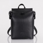 Рюкзак женский кожаный VALIENTE 982 3400  BLACK Sauvage 
