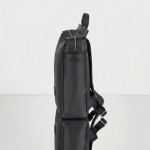 Рюкзак женский кожаный VALIENTE 982 3400  BLACK Sauvage 