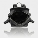 Рюкзак женский кожаный VALIENTE 982 3400  BLACK Sauvage 