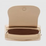 Женская сумка TERGAN 80199 BEJ PYTHON – изысканная классика в бежевом цвете