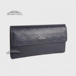 Кошелек женский TERGAN 5793 Кожаный для карточек и денег LACIVERT NAPPA Темно Синий