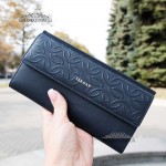Кошелек женский TERGAN 5793 Кожаный для карточек и денег LACIVERT NAPPA Темно Синий