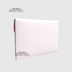 Кошелек-Конверт Маленький EMANUELA FERRETTI 0021 Женский Под прямую купюру Кожа внутри и снаружи  WHITE floater Белый/Бежевый
