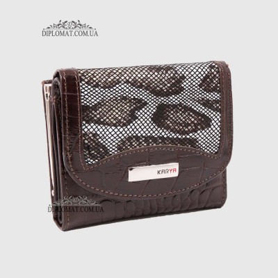 Кошелек женский KARYA 1053* 57 Brown Croco