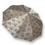 Зонт Автомат Три Слона L34098 Материал купола Жаккард Jacquard SILVER/GOLD Серебристый