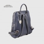 Рюкзак женский Кожаный BELLINI Abetone 133370  NAVY BLUE floater Синий