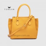 Сумка Женская Кожаная TERGAN 79483  SARI-FLOATER / SARI-ANALİN Желтый