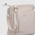 Сумка Женская Кожаная TERGAN 79489  BEJ ARSEL Белый