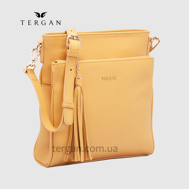 Сумка Женская Кожаная TERGAN 79489  SARI ARSEL Кофейный