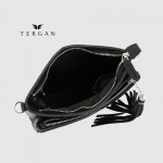 Сумка Женская Кожаная TERGAN 79489  SIYAH ARSEL Черный Черный