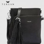 Сумка Женская Кожаная TERGAN 79489  SIYAH ARSEL Черный Черный