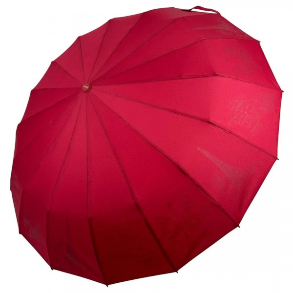 Зонт женский автомат Три Слона N7576  Polyester RED