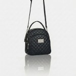 Рюкзак женский кожаный VALIENTE 1194 2500  SHANTAL Black 