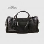 Сумка Дорожная Кожаная HILL BURRY 3307  SIYAH ARSEL Черный Черный