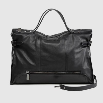 Сумка Дорожная Спортивная Кожаная TONY BELLUCCI T-5205-1 BLACK