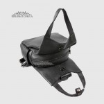Рюкзак женский EMANUELA FERRETTI 562047 С карманом на молнии BLACK floater Черный