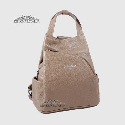 Рюкзак женский EMANUELA FERRETTI 562047 С карманом на молнииTAUPE floater
