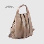 Рюкзак женский EMANUELA FERRETTI 562047 С карманом на молнии TAUPE floater Серый