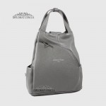 Рюкзак женский EMANUELA FERRETTI 562047 С карманом на молнии GREY floater Серый