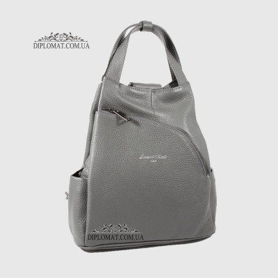 Рюкзак женский EMANUELA FERRETTI 562047 С карманом на молнииGREY floater