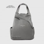 Рюкзак женский EMANUELA FERRETTI 562047 С карманом на молнии GREY floater Серый