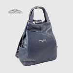 Рюкзак женский EMANUELA FERRETTI 562047 С карманом на молнии D.BLUE  floater Синий