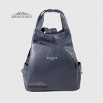 Рюкзак женский EMANUELA FERRETTI 562047 С карманом на молнии D.BLUE  floater Синий