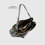 Сумка Женская EMANUELA FERRETTI 560093 Кожаная на плечо GREEN floater Зеленый