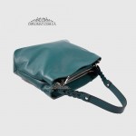 Сумка Женская EMANUELA FERRETTI 560093 Кожаная на плечо BLUE floater Синий