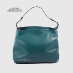 Сумка Женская EMANUELA FERRETTI 560093 Кожаная на плечо BLUE floater Синий