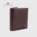 Портмоне мужское TERGAN 1517 Небольшое На 16 каточек Без мелочи BORDO RUSTIC Бордовый/Пурпурный