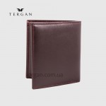 Портмоне мужское TERGAN 1517 Небольшое На 16 каточек Без мелочи BORDO RUSTIC Бордовый/Пурпурный