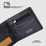 Портмоне мужские VISCONTI TSC46 Francesca  Black Черный  Черный
