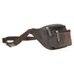 Сумка на пояс VISCONTI 720 Bumbag Кожаная  Oil Brown Коричневый 