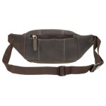 Сумка на пояс VISCONTI 720 Bumbag Кожаная  Oil Brown Коричневый 