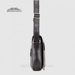 Сумка Кожаная Через плечо VISCONTI S7 Messenger Bag A5 Black Черный  