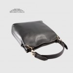 Сумка Женская BELLINI Brolio 2122 Кожаная Вместительная  С регулируемой ручкой в руку и на плечо  BLACK floater Черный
