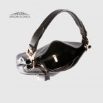 Сумка Женская BELLINI Brolio 2122 Кожаная Вместительная  С регулируемой ручкой в руку и на плечо  BLACK floater Черный