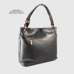 Сумка Женская BELLINI Brolio 2122 Кожаная Вместительная  С регулируемой ручкой в руку и на плечо  BLACK floater Черный