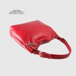 Сумка Женская BELLINI Brolio 2122 Кожаная Вместительная  С регулируемой ручкой в руку и на плечо  RED floater Красный/Розовый